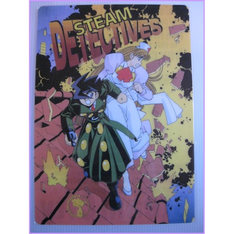 Steam Detectives Shitajiki Gadget Anime 90s Movic Pencil Board 