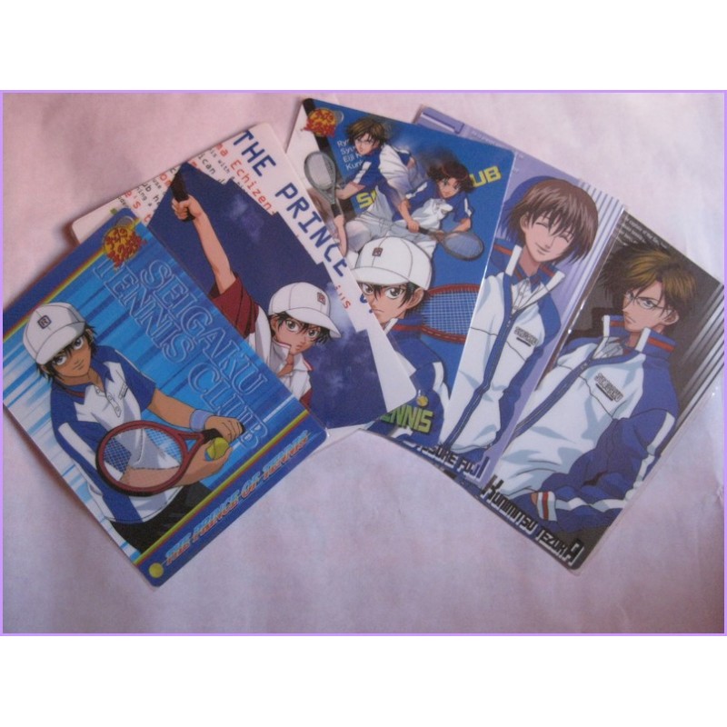 Prince Of Tennis Set 5 Shitajiki Gadget Movic Pencil Board 