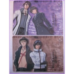 Weib Kreuz Set 2 Shitajiki Gadget Movic Pencil Board 