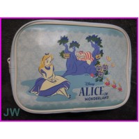 ALICE IN WONDERLAND Trousse Pochette DISNEY Light Blue