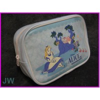ALICE IN WONDERLAND Trousse Pochette DISNEY Light Blue
