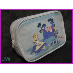 ALICE IN WONDERLAND Trousse Pochette DISNEY Light Blue