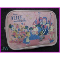 ALICE IN WONDERLAND Trousse Pochette DISNEY Light Pink