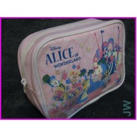 ALICE IN WONDERLAND Trousse Pochette DISNEY Light Pink