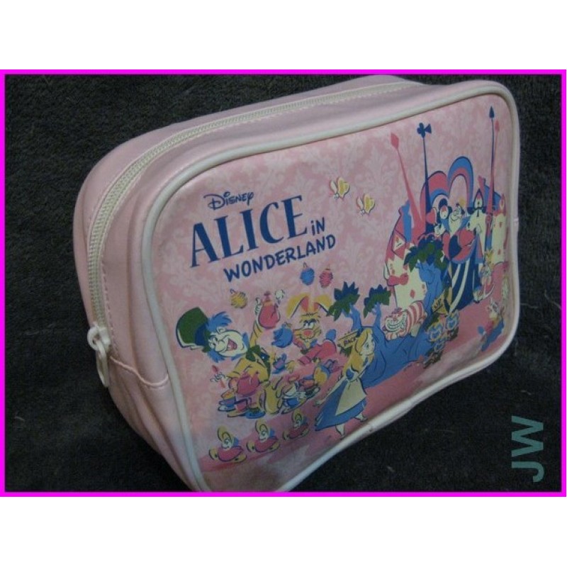 ALICE IN WONDERLAND Trousse Pochette DISNEY Light Pink