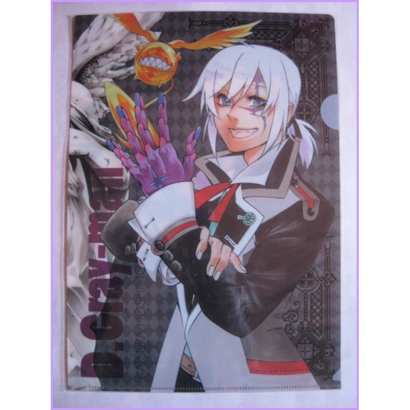 D Gray-Man CLEAR FILE cartelletta Original Japan Gadget manga