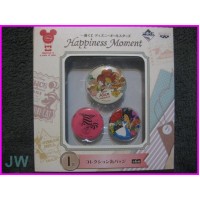 DISNEY Happines Moment ALICE IN WONDERLAND Pin Box Set Banpresto DISNEY