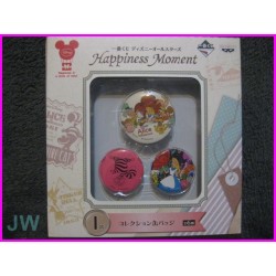 DISNEY Happines Moment ALICE IN WONDERLAND Pin Box Set Banpresto DISNEY