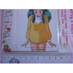 LAMU URUSEI YATSURA Lum Set C Cassette INDEX CARD Anime 80s