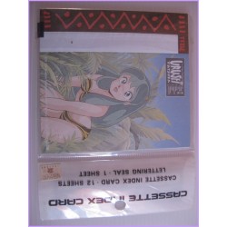 LAMU URUSEI YATSURA Lum Set E Cassette INDEX CARD Anime 80s