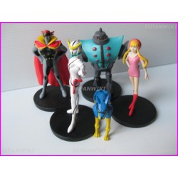 KYASHAN SET 5 figure Gashapon TATSUNOKO Anniversary