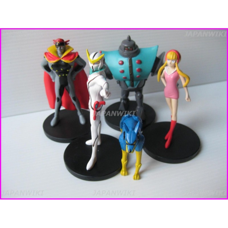KYASHAN SET 5 figure Gashapon TATSUNOKO Anniversary