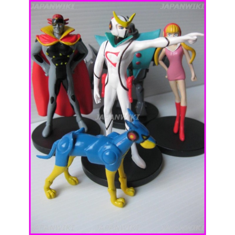 KYASHAN SET 5 figure Gashapon TATSUNOKO Anniversary