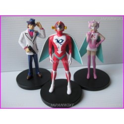 POLIMAR SET 3 figure Gashapon TATSUNOKO Anniversary
