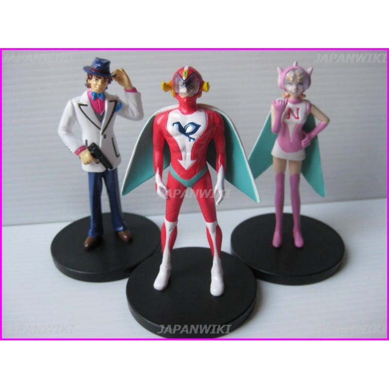 POLIMAR SET 3 figure Gashapon TATSUNOKO Anniversary