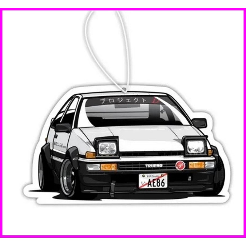 Ae86 Trueno Initial D Deodorante Auto JDM 