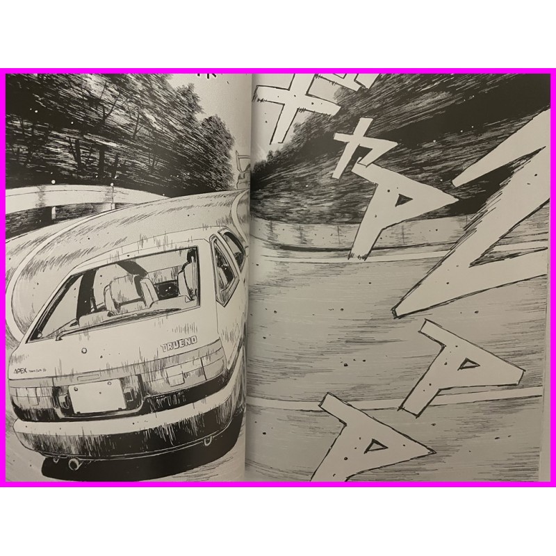 Initial D Manga Fan Book special Book Shuichi Shigeno