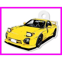 Rx7 Mazda Rotary Initial D Keychain Portachiavi JDM Acrylic
