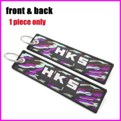 HKS Logo Strap Keychain Portachiavi JDM initial d