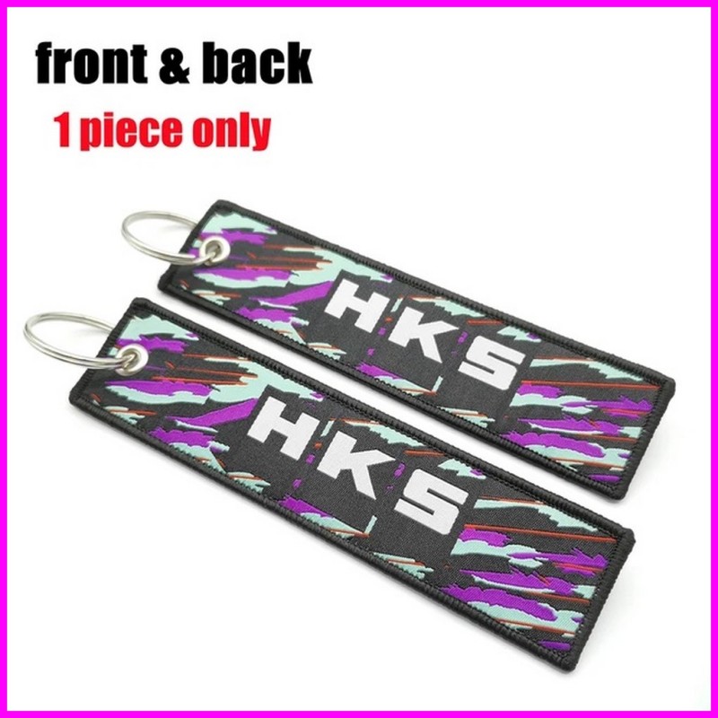 HKS Logo Strap Keychain Portachiavi JDM initial d