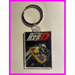Initial D Drift Rx7 Trueno Keychain Portachiavi JDM Acrylic