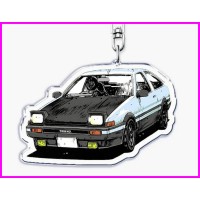 Initial D  Ae86 Trueno Keychain Portachiavi JDM Acrylic KyB