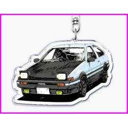 Initial D  Ae86 Trueno Keychain Portachiavi JDM Acrylic KyB
