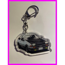 Initial D  Ae86 Trueno Keychain Portachiavi JDM Acrylic KyB
