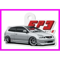 Honda Civic Type R EP3 Keychain Portachiavi JDM Acrylic