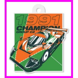 Mazda 787B LeMans Rotary Initial D Keychain Portachiavi JDM Acrylic C