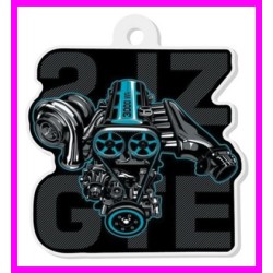 Toyota SUPRA MK4 2JZ GTE Engine Initial D Keychain Portachiavi JDM Acrylic