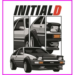 Trueno AE86 Toyota Initial D Keychain Portachiavi JDM Acrylic k225