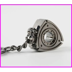 Mazda RX7 Rotary Engine Rotor Initial D Metal Keychain Portachiavi JDM A