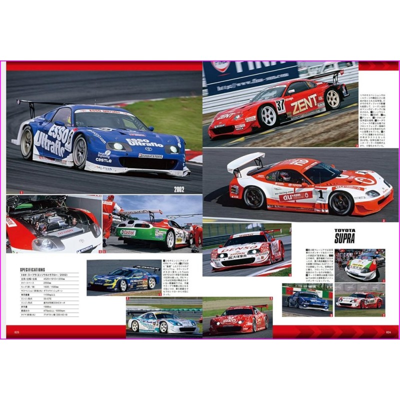 Super GT JGTC Magazine Japan Gran Touring Series 2000-04 collection Book JDM series