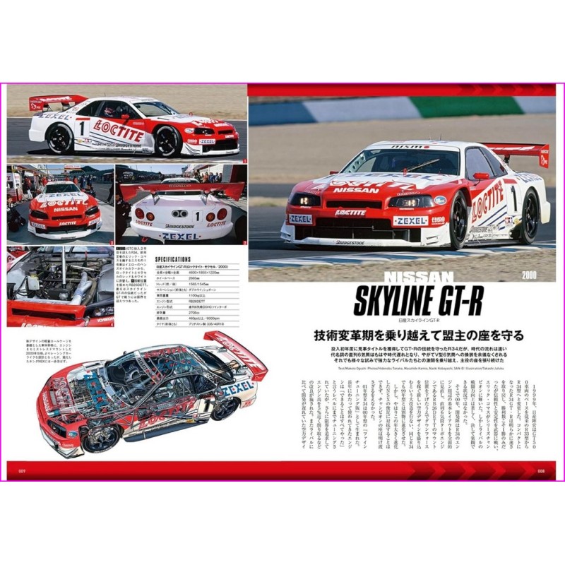 Super GT JGTC Magazine Japan Gran Touring Series 2000-04 collection Book JDM series