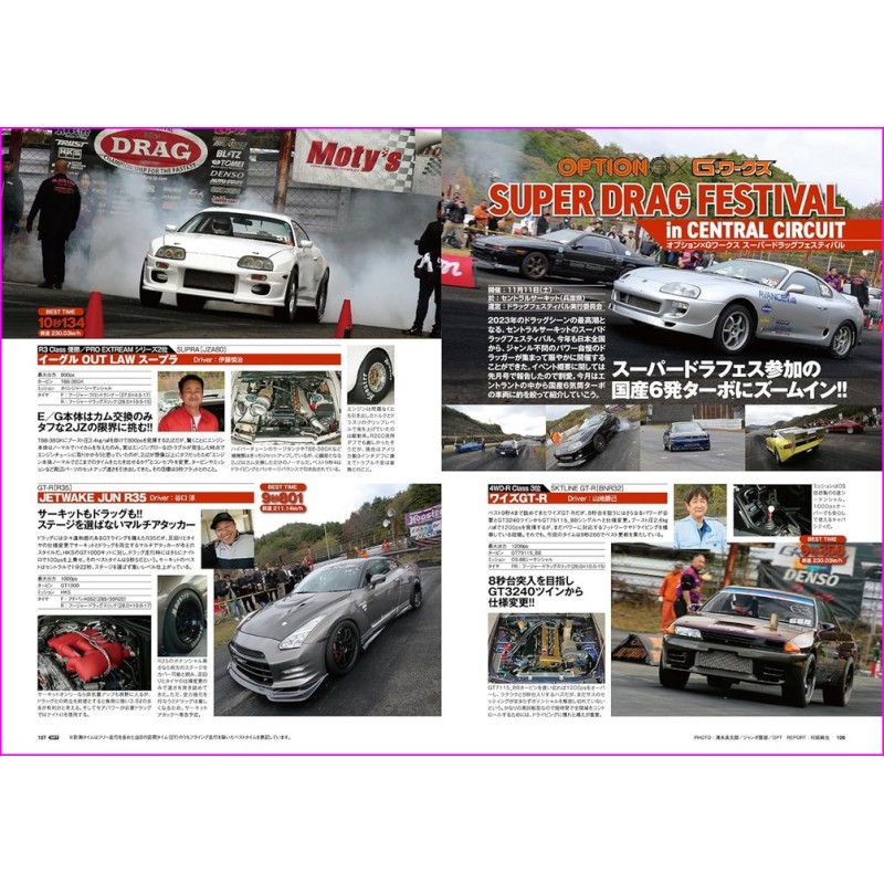 OPTION Magazine 565 Book JDM series Japanese Tuning Culture 02 2024