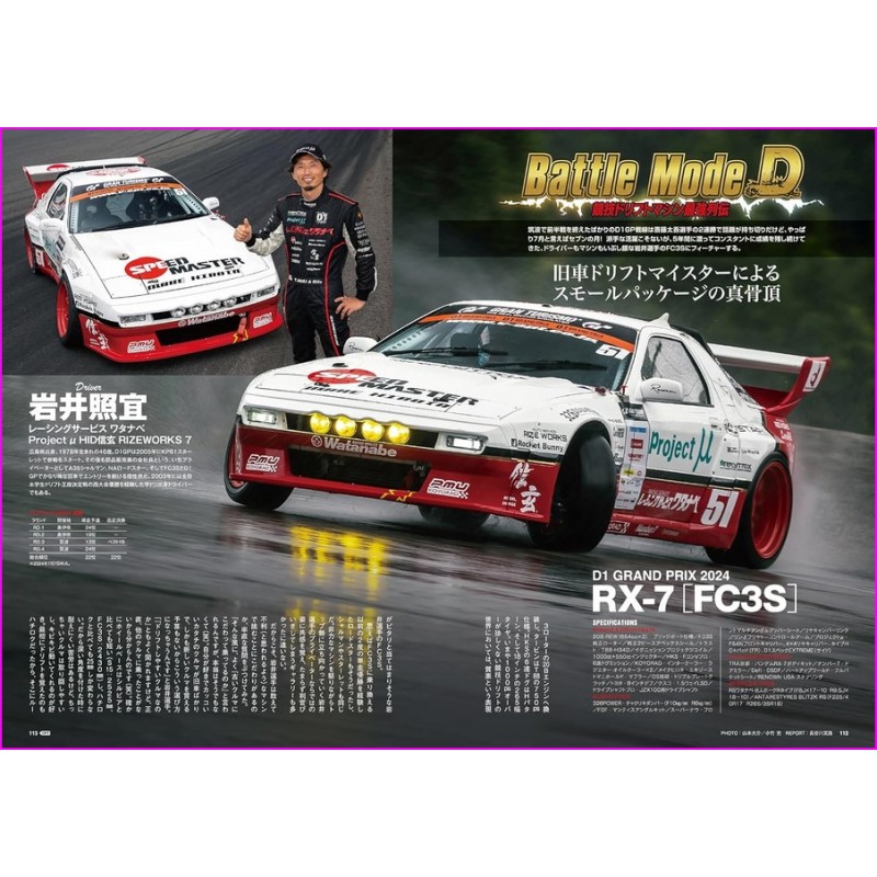 OPTION Magazine 572 Book JDM series Japanese Tuning Culture 09 2024