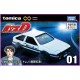 AE86 Trueno Tomica Premium Unlimited Initial D Special Edition 1/64 Metal Model Car JDM