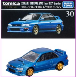 Subaru Impreza GC8 WRX TypeR STi Tomica Premium 1/64 Metal Model Car JDM