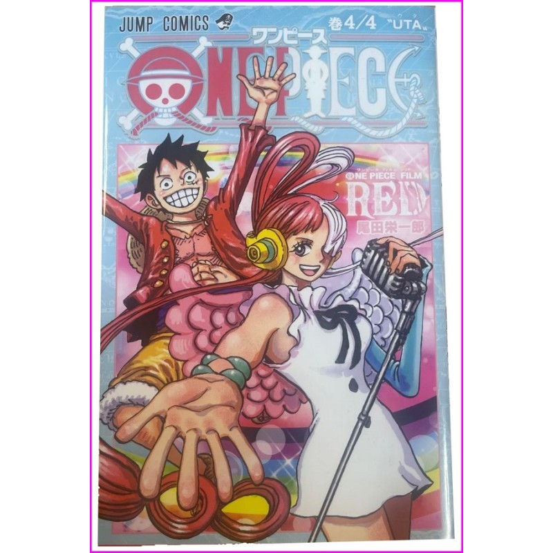 ONE PIECE Numero 4/4 Billion RED Movie 1st Limited UTA Special Manga JAPANESE