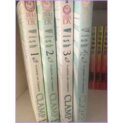 WISH Clamp Manga Shojo 1-4 Complete