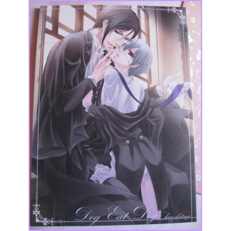 KUROSHITSUJI SET 2 DOUJINSHI YAOI SHONEN AI Dog Eat - Ringo Soup