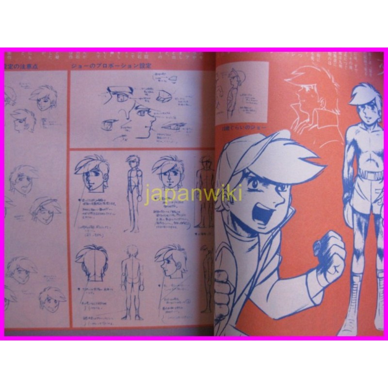 Ashita No Joe Rocky Joe ROMAN ALBUM ArtBook JAPAN 