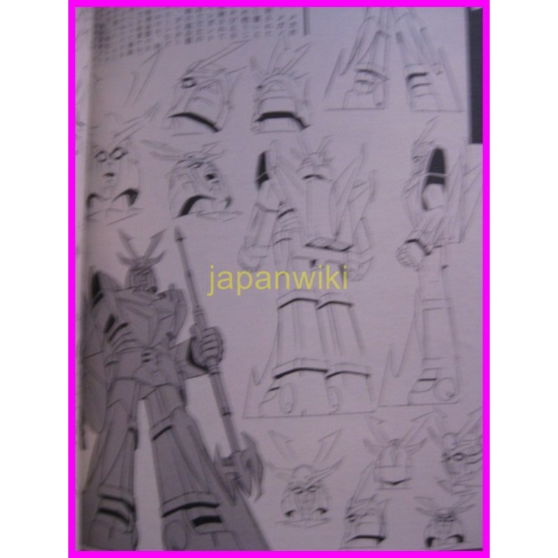 DAITARN 3 Robo ROMAN ALBUM ArtBook Libro JAPAN anime 70s