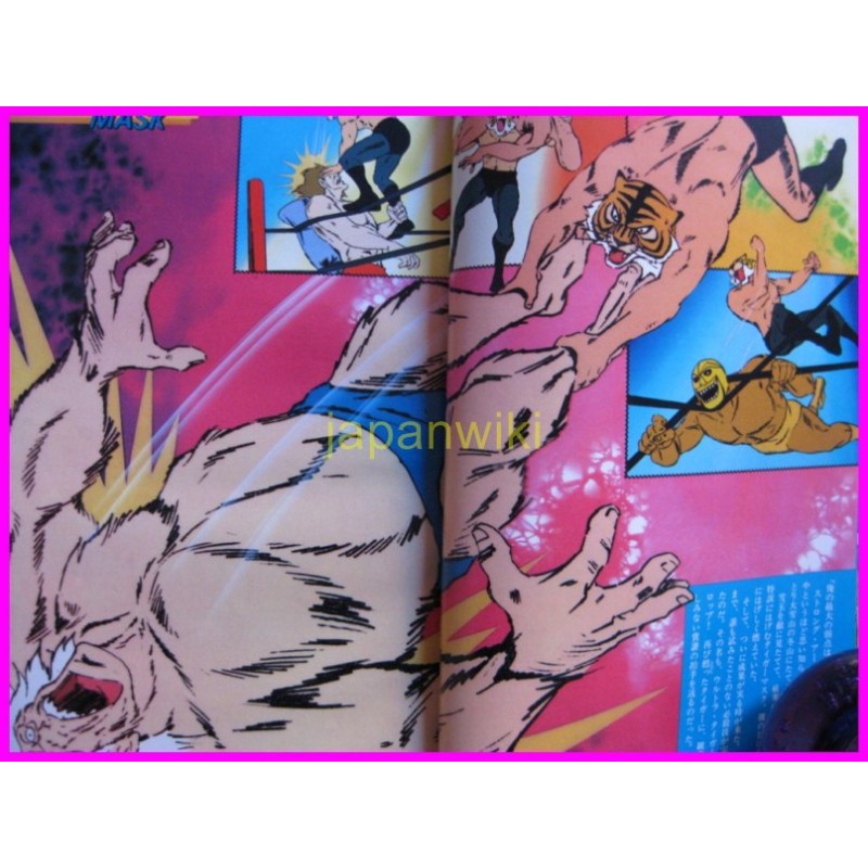 TIGER MASK Uomo Tigre ANIME ROMAN ALBUM ArtBook JAPAN 
