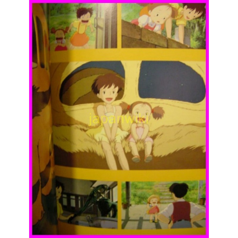 TOTORO Miyazaki ROMAN ALBUM ArtBook Libro JAPAN Ghibli