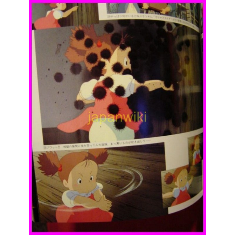 TOTORO Miyazaki ROMAN ALBUM ArtBook Libro JAPAN Ghibli