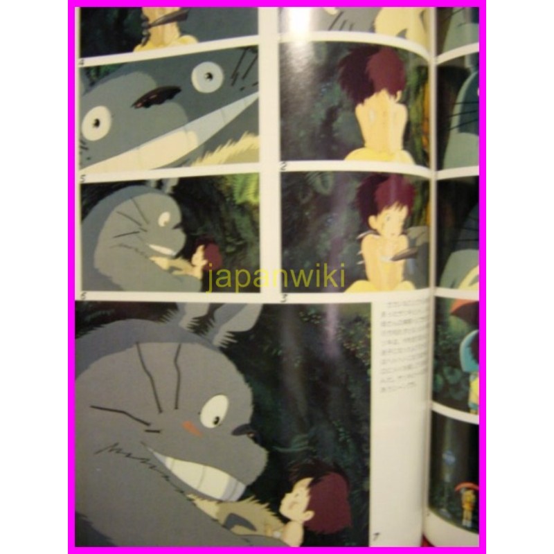 TOTORO Miyazaki ROMAN ALBUM ArtBook Libro JAPAN Ghibli
