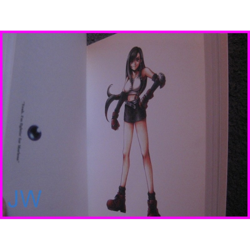 FINAL FANTASY Postcard 6 BOOK art Square FF 7 8 9 X2 Dissidia Advan art book Games