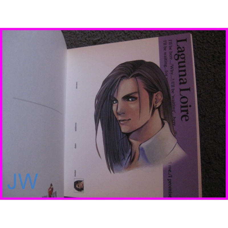 FINAL FANTASY Postcard 6 BOOK art Square FF 7 8 9 X2 Dissidia Advan art book Games